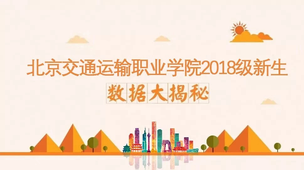 男女比例？最小萌新？ 北交院2018级新生数据大揭秘！